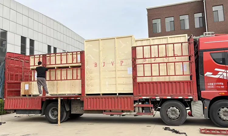 BJVP Pigging System Shipping Site