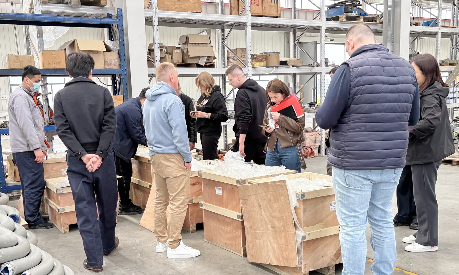 Customers Visit Our Factory