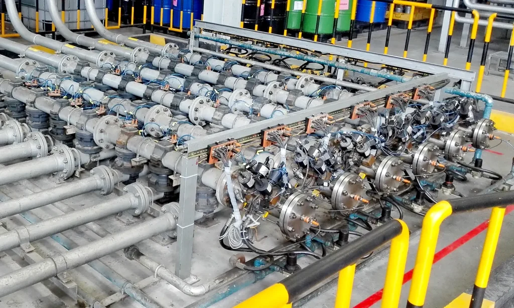 Customer-Site VP Pigging System