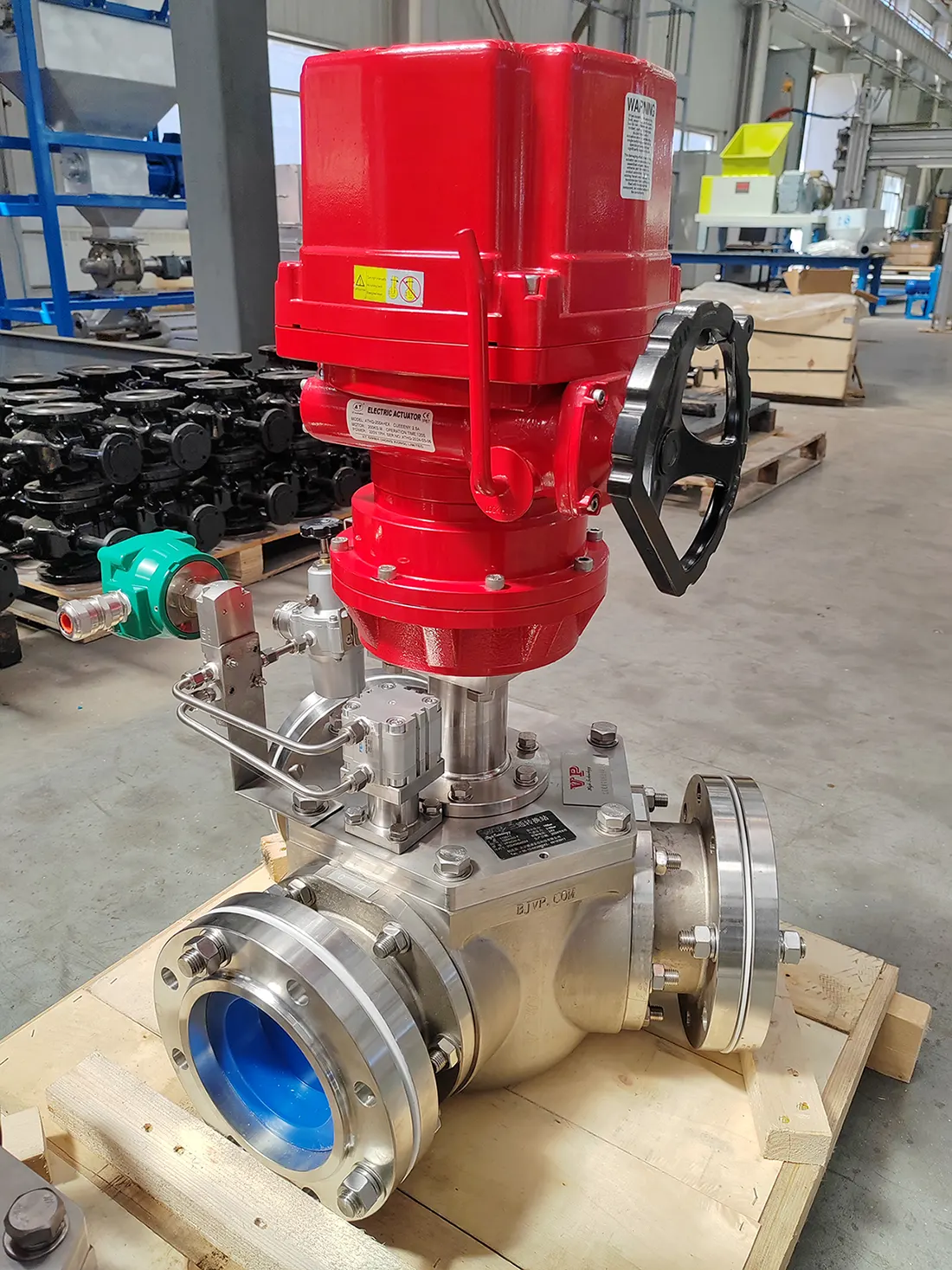 VP 3-way Pigging Distribution Valve 01