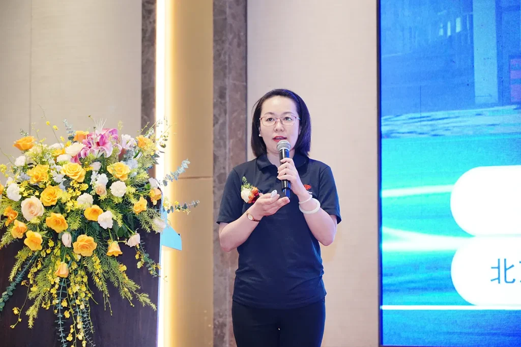 VP Sabrina Presenting at the Synoil Greases Symposium