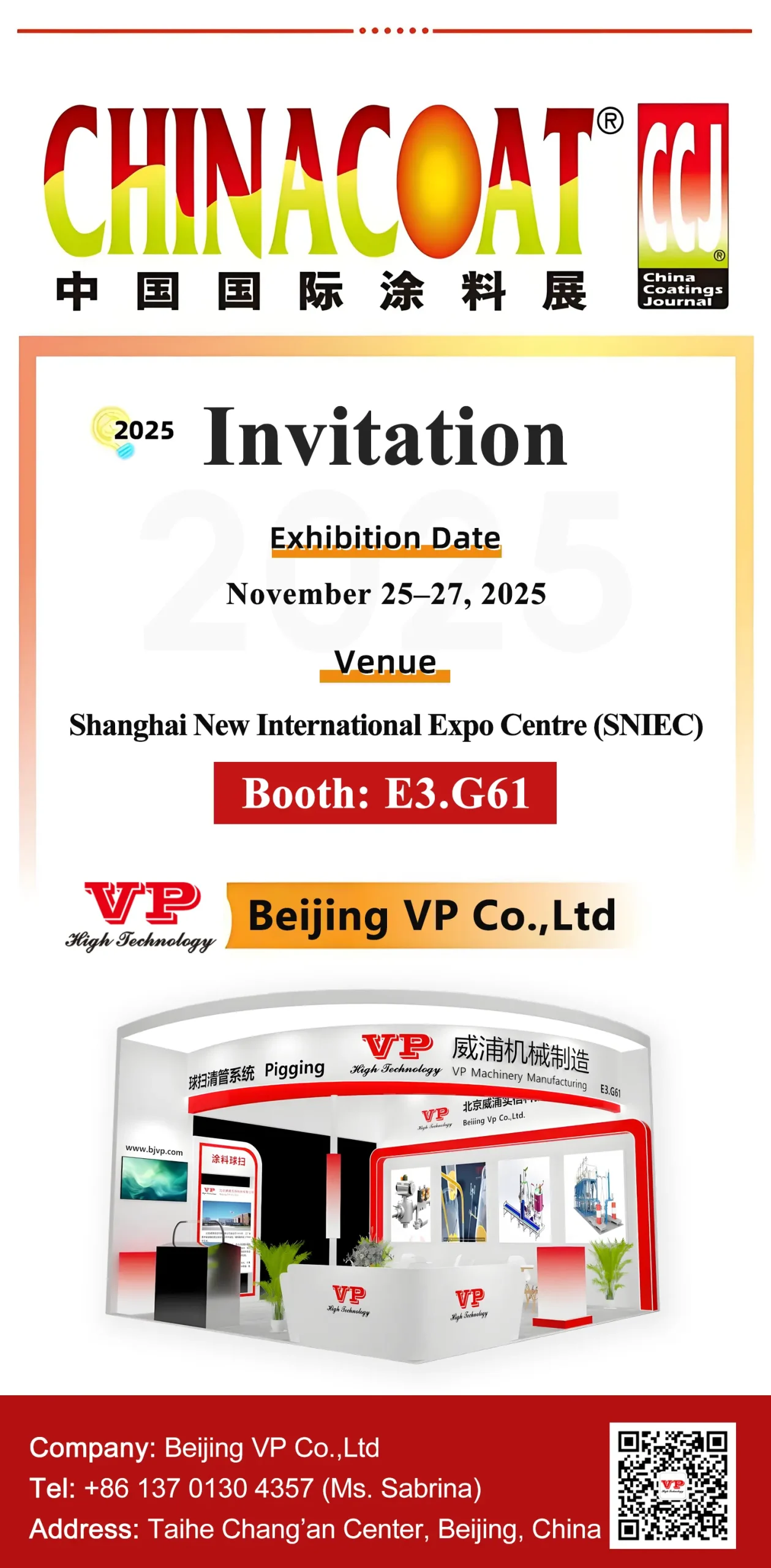 2025 BJVP China Coatings Invitation