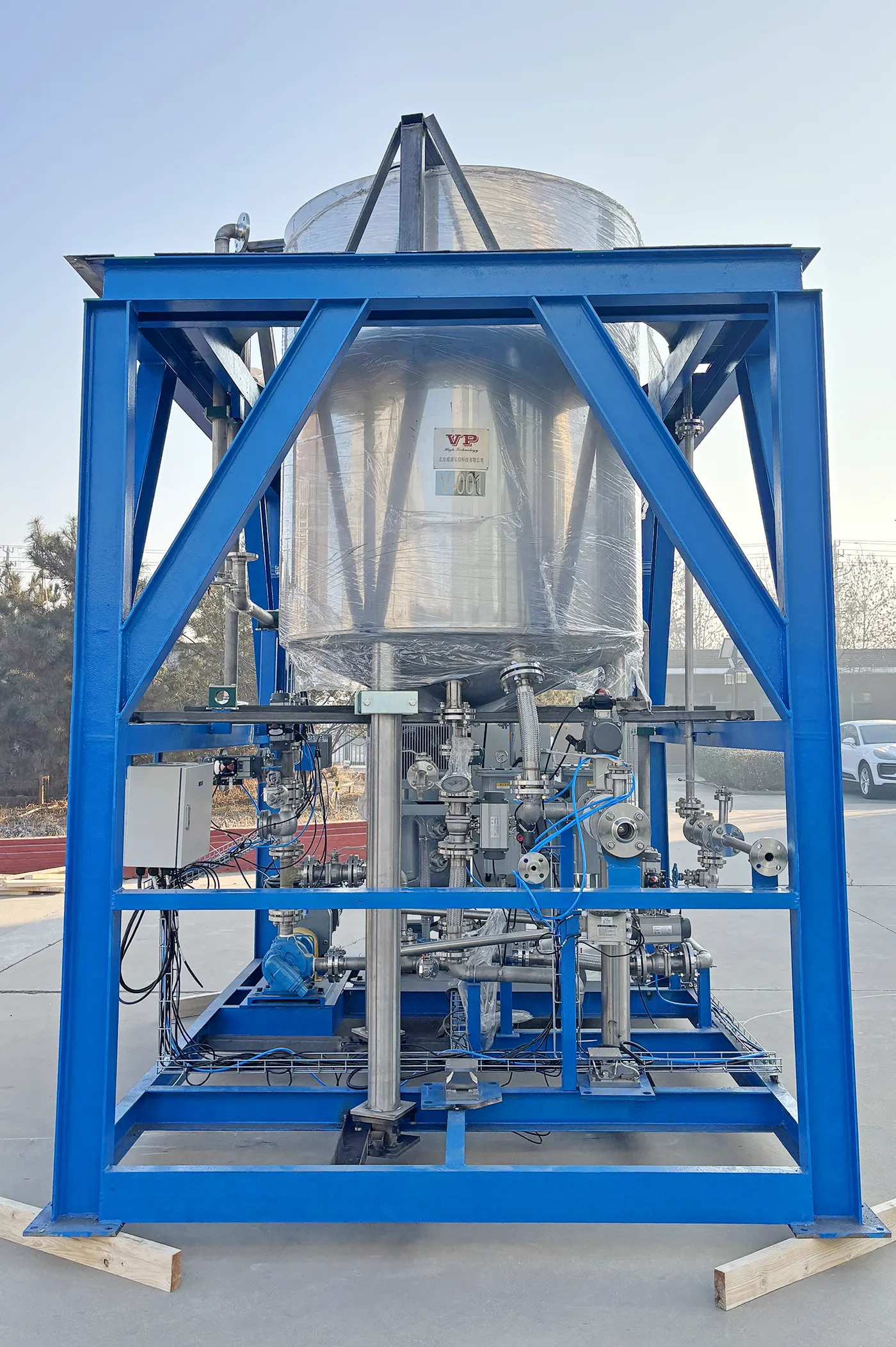 Automatic Batch Blending System Automatic Batch Blending System