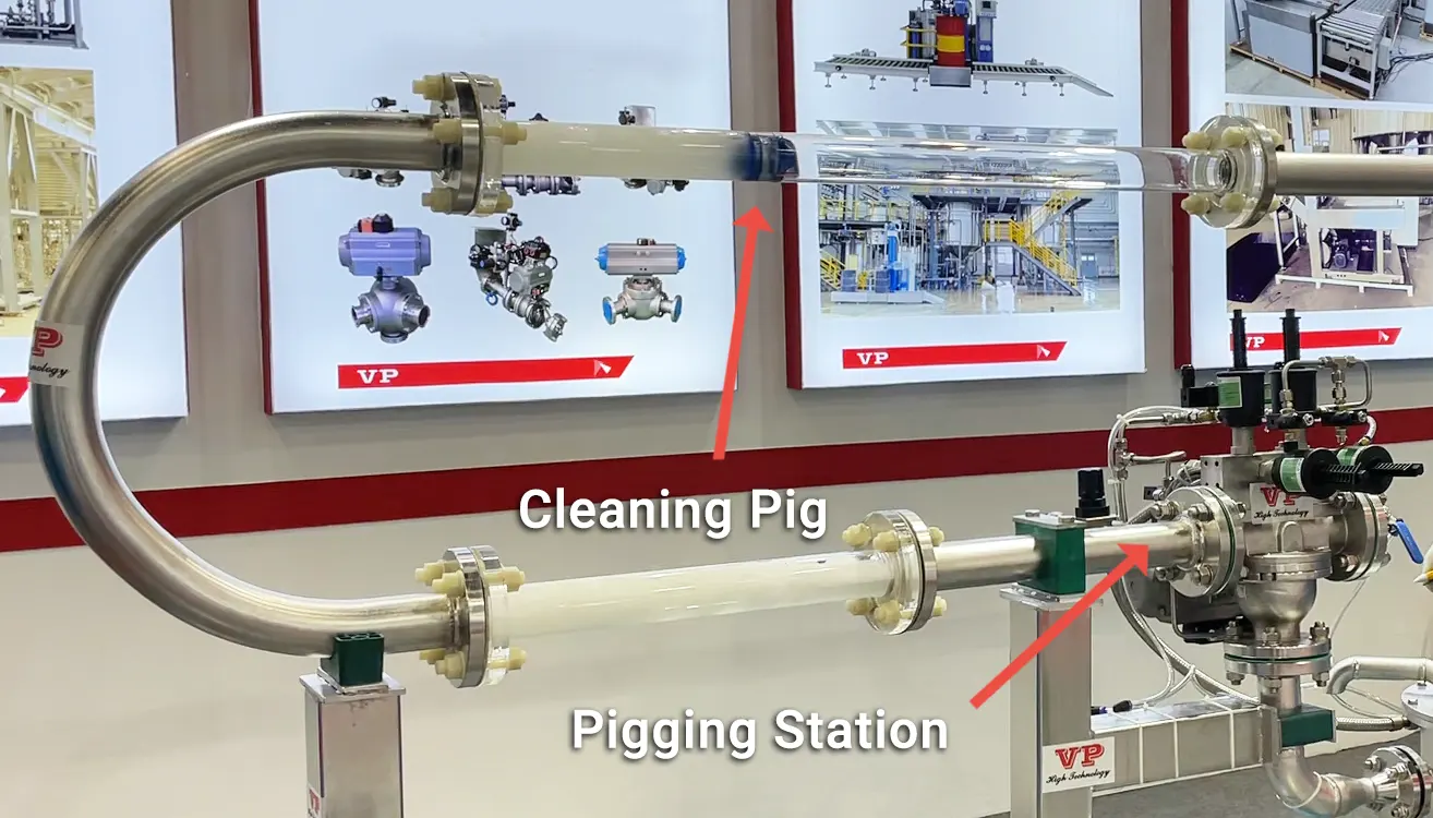 Очистка трубопроводов от свиней
